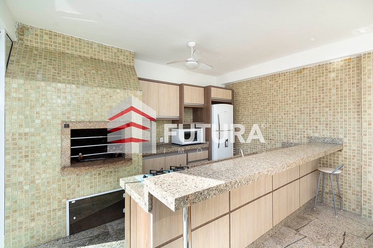 Cobertura Beira mar com piscina para aluguel de temporada Bo