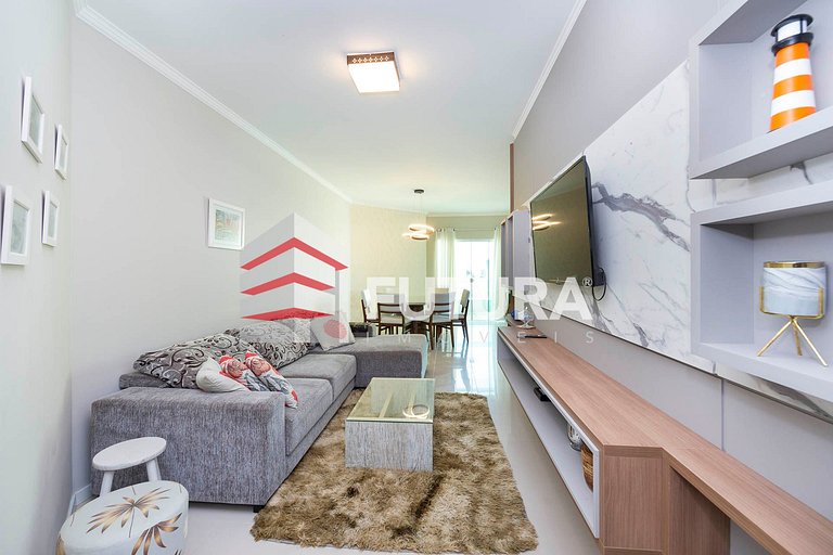 Apartamento 80m do mar para aluguel Bombas - SC