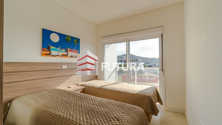 Apartamento 3 dormitórios vista mar  - LA006EF