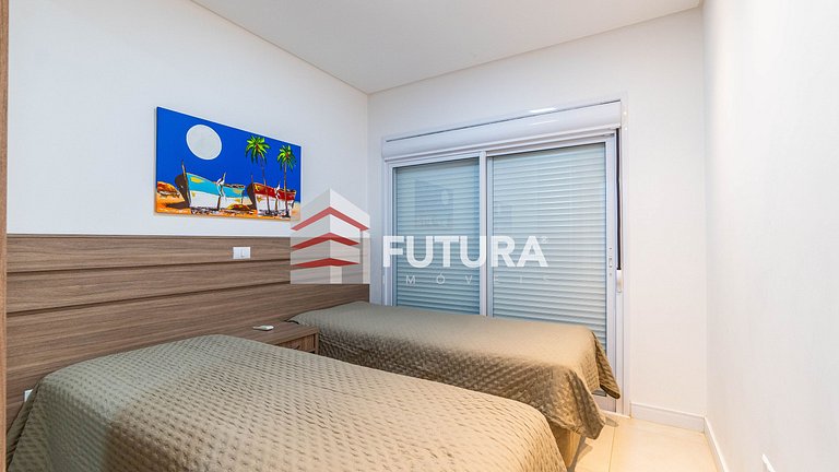Apartamento 03 dormitórios com vista mar - LA006EF
