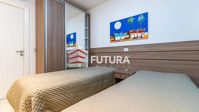 Apartamento 03 dormitórios com vista mar - LA006EF