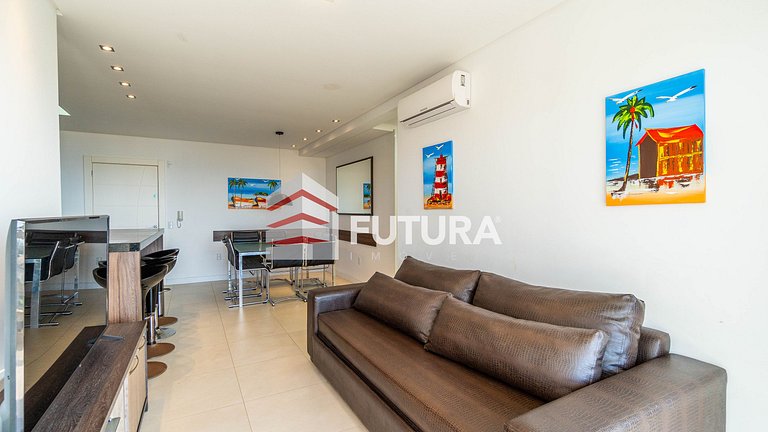 Apartamento 03 dormitórios com vista mar - LA006EF