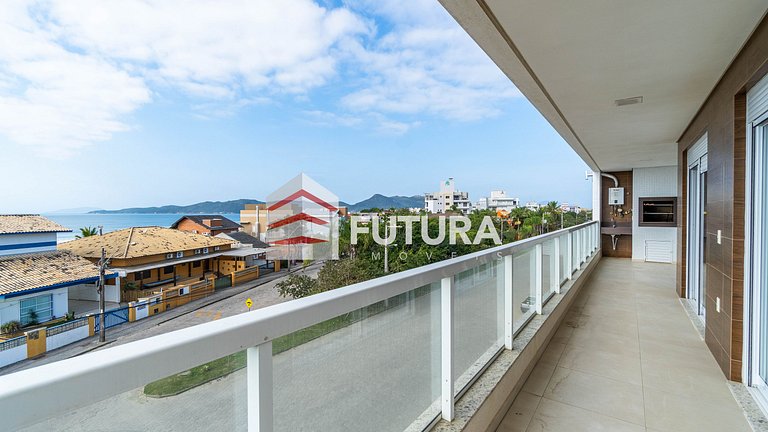 Apartamento 03 dormitórios com vista mar - LA006EF
