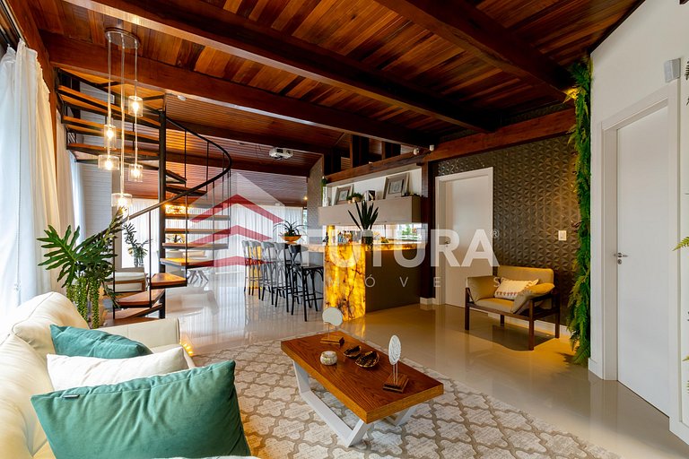 Aluguel de Temporada Casa Beira Mar na Praia da Lagoinha - B