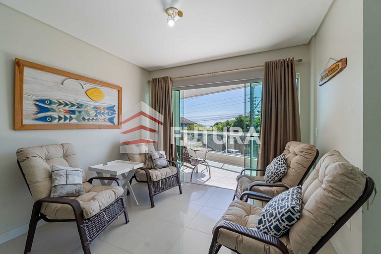 Apartamento de 03 suítes em Canto Grande - LA014EF
