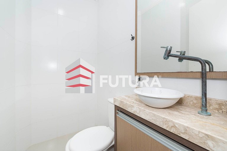 Cobertura duplex 02 dormitórios em Canto Grande;