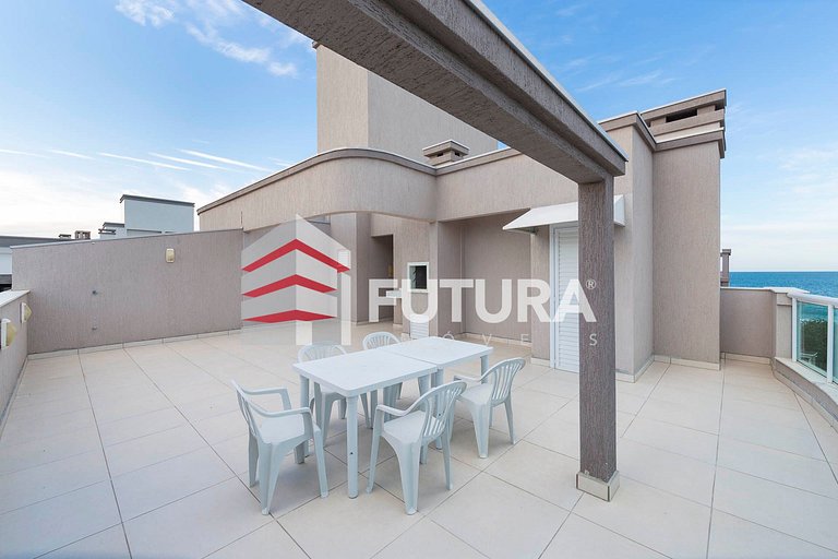 Cobertura duplex 02 dormitórios em Canto Grande;