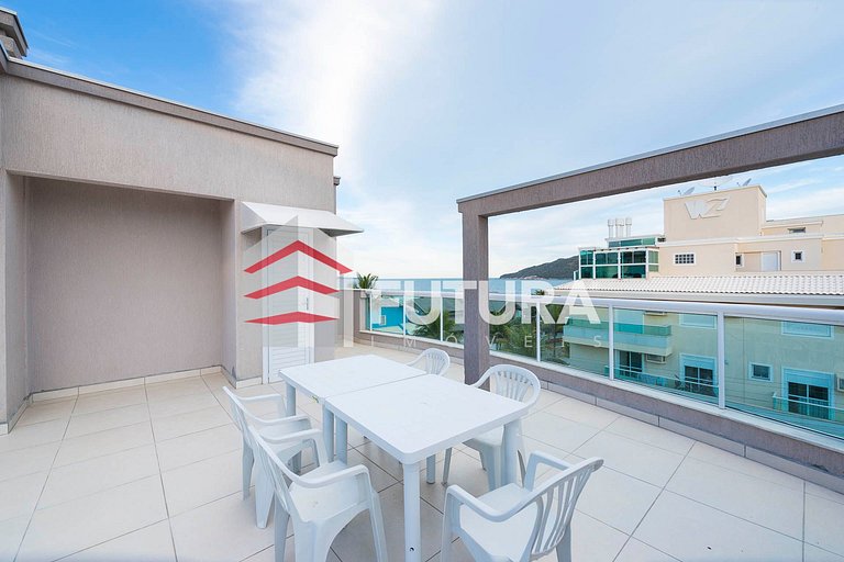 Cobertura duplex 02 dormitórios em Canto Grande;