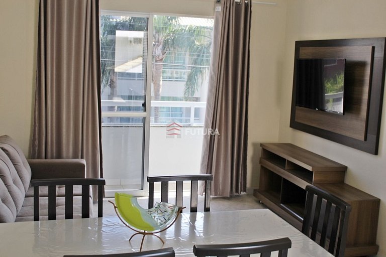 Apartamento 02 quartos c/ vista mar;
