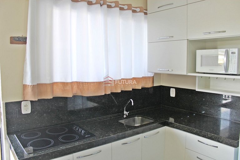 Apartamento 02 quartos c/ vista mar;