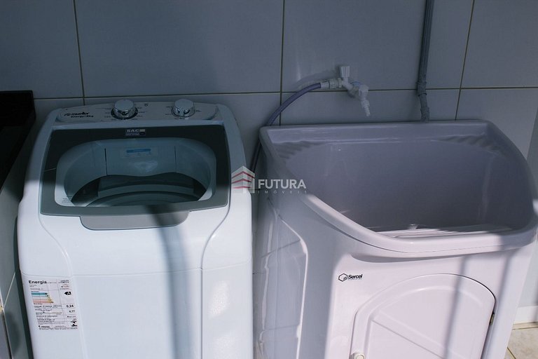 Apartamento 02 quartos c/ vista mar;