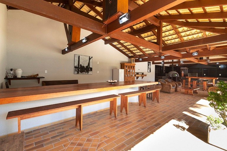 Casa para 18 pessoas Beira mar em Bombinhas