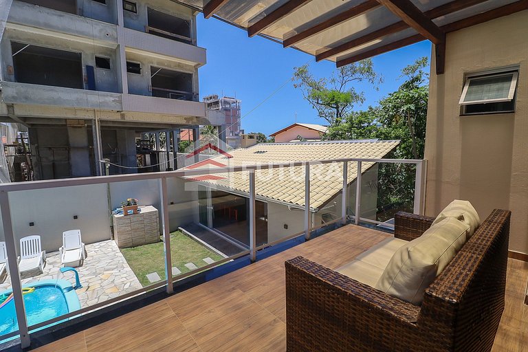 CASA COM PISCINA E 03 DORMITÓRIOS - LC118F