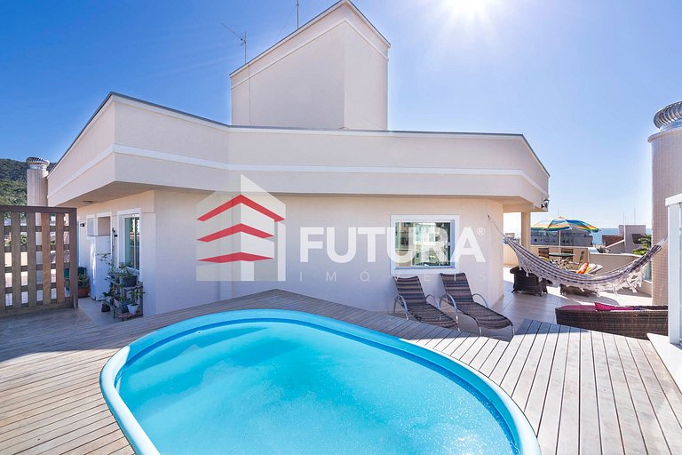 Cobertura com Piscina em Bombas - SC