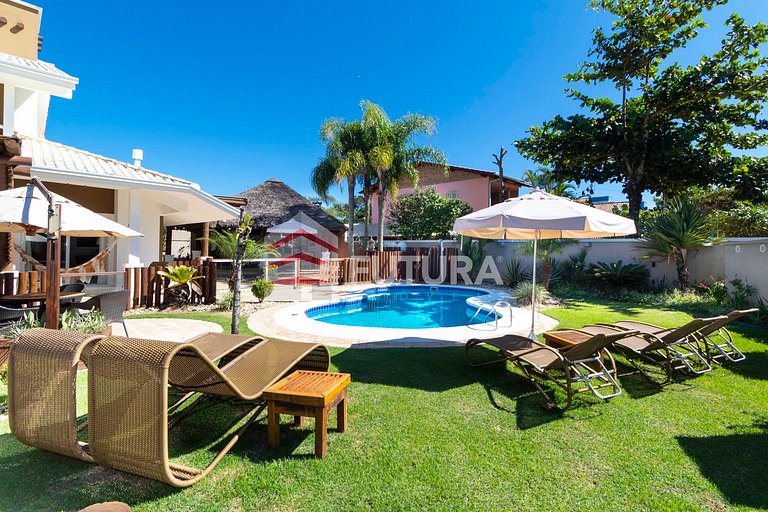 Casa Boa Vida na praia do Mariscal - LC119F