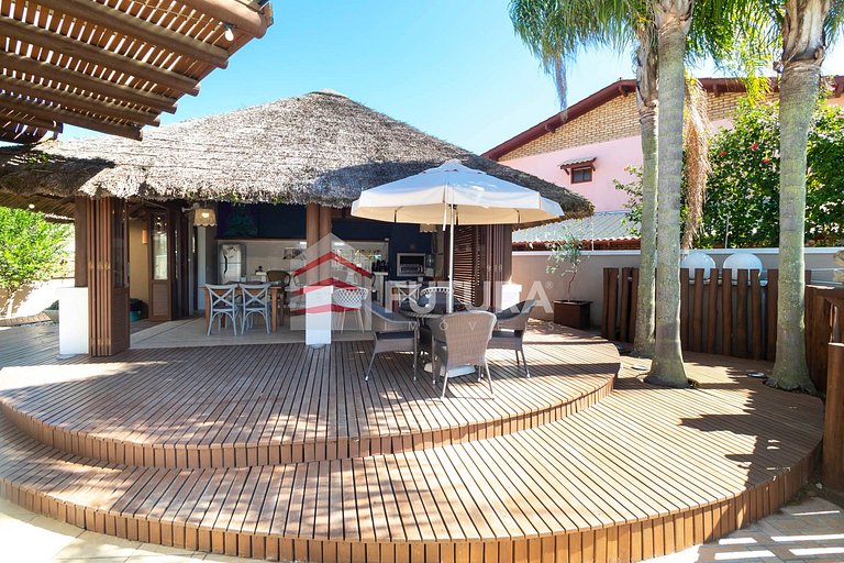 Casa Boa Vida na praia do Mariscal - LC119F