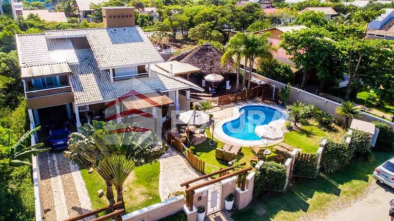 Casa Boa Vida na praia do Mariscal - LC119F