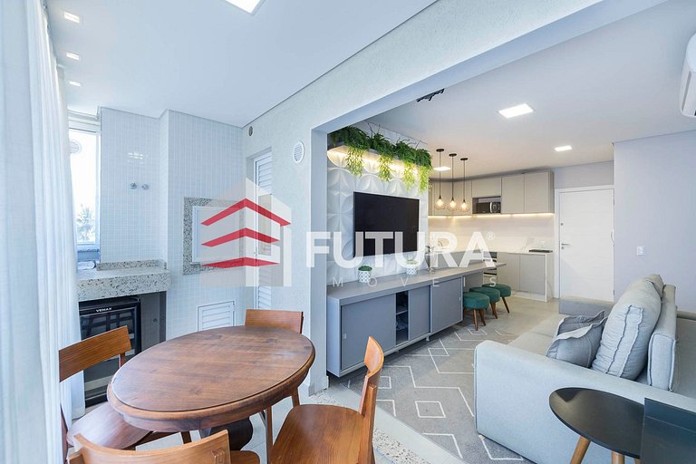 Apartamento- de 02 Dormitórios em Mariscal
