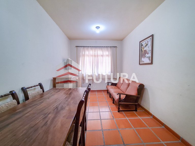 Apartamento 02 dormitórios a 50 mts da praia;