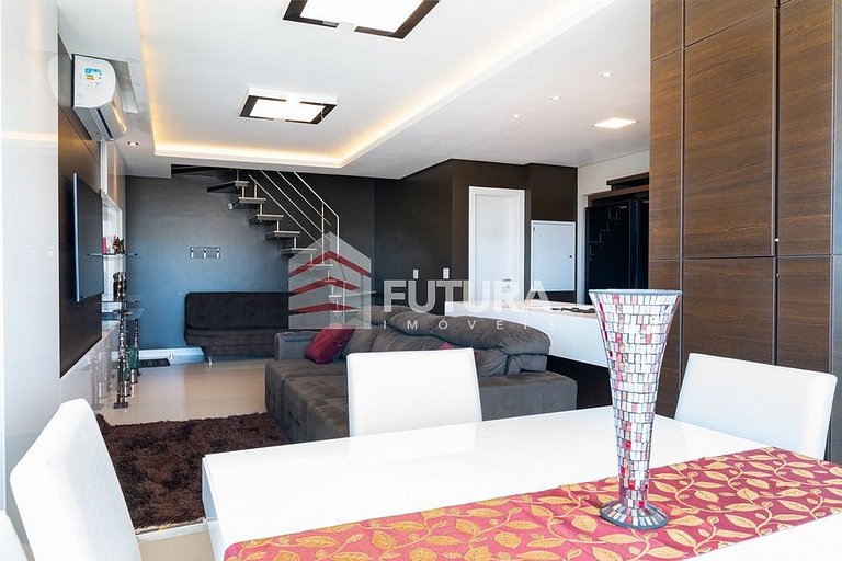 Cobertura duplex c/ vista mar em Mariscal