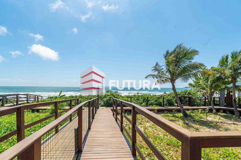 Apartamento frente mar com 3 dormitórios - LA266F