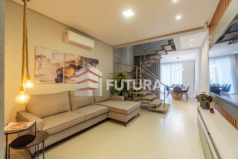 Triplex com piscina e 3 suítes - LA259F