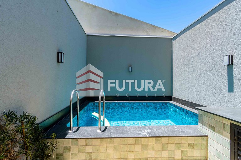 Triplex com piscina e 3 suítes - LA259F