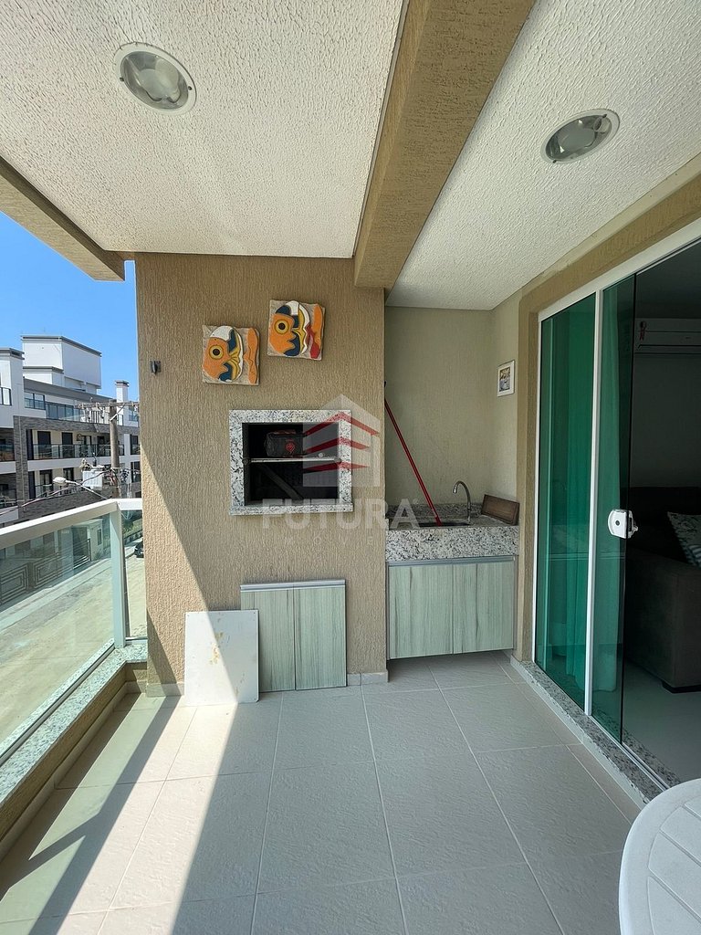 Apartamento 3 dormitórios na praia de canto grande;