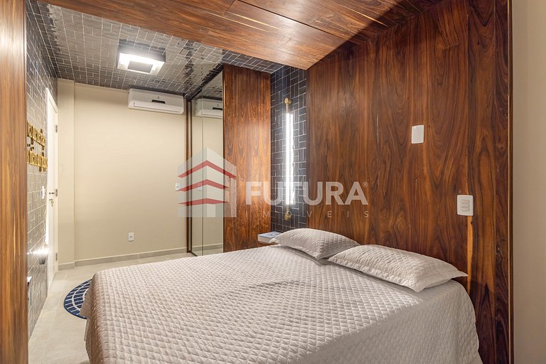 Apartamento beira mar com 3 suítes - LA262F