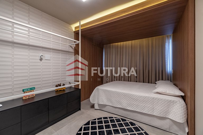 Apartamento beira mar com 3 suítes - LA262F