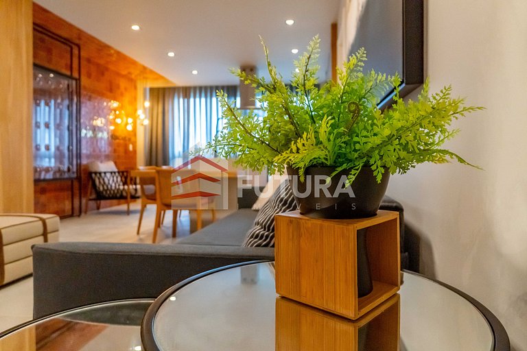 Apartamento beira mar com 3 suítes - LA262F