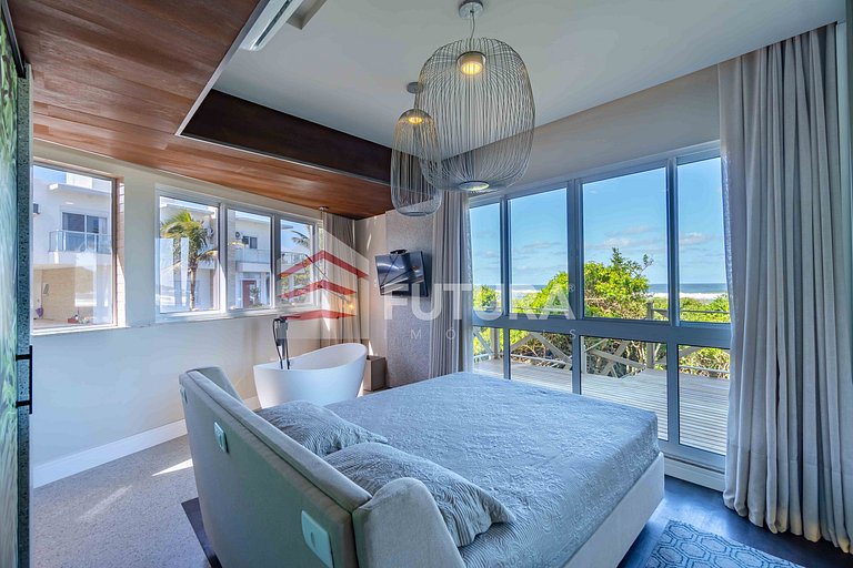 Apartamento beira mar com 3 suítes - LA262F