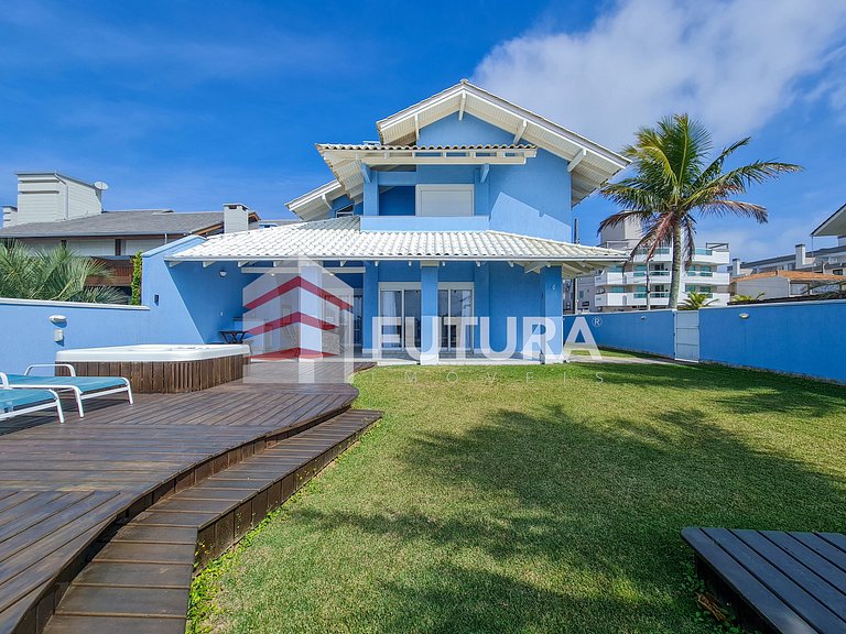 Casa beira mar com Jacuzzi em Canto Grande;