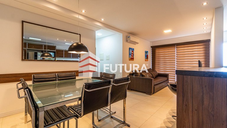 Apartamento 03 dormitórios com vista mar - LA006EF