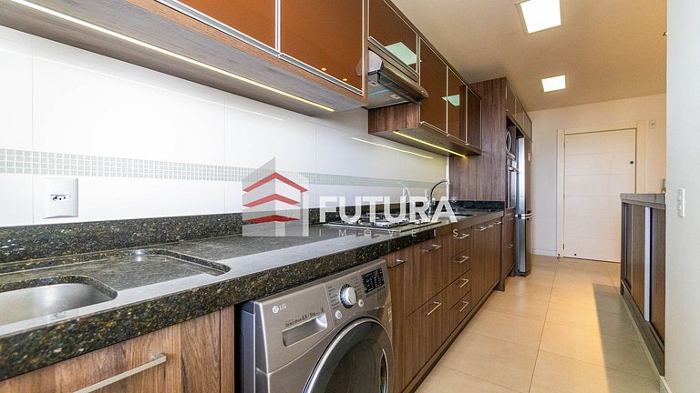 Apartamento 03 dormitórios com vista mar - LA006EF