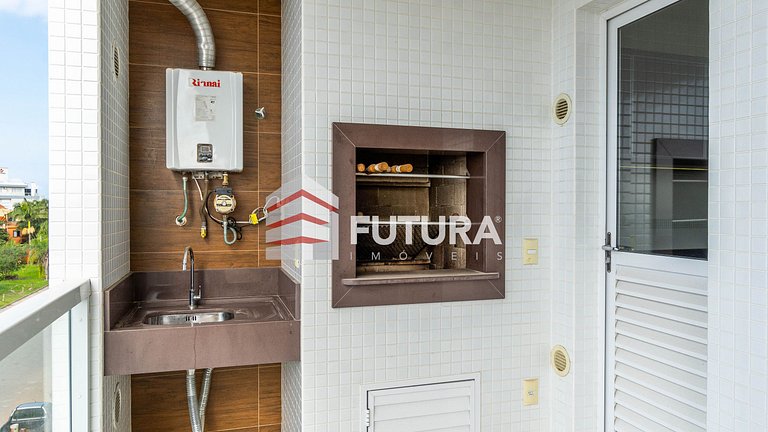 Apartamento 03 dormitórios com vista mar - LA006EF