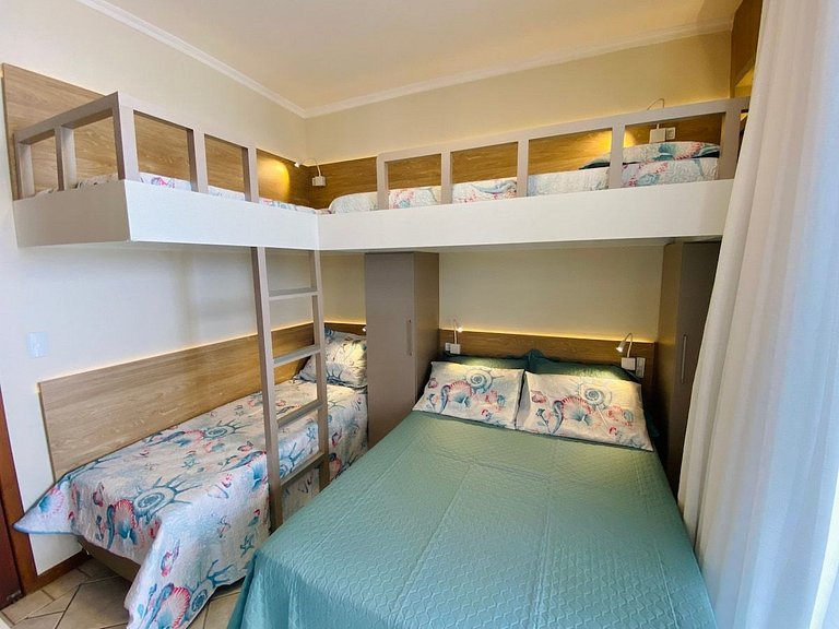 Triplex beira mar para 11 pessoas Praia de Bombas
