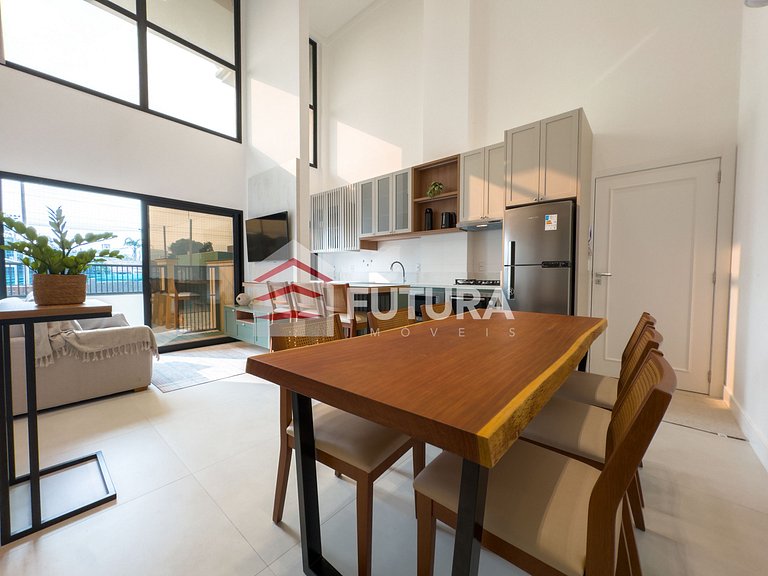 Apartamento Garden 2 suítes Canto Grande - LA060EF