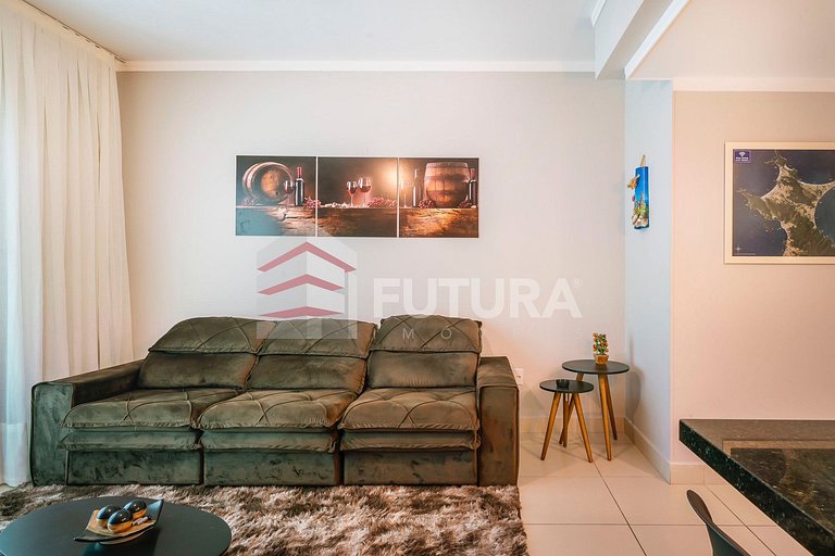 Apartamento com 02 dormitórios praia de Bombas - Mont Blanc