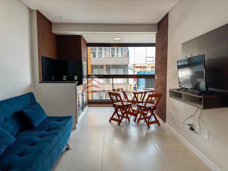 Apartamento 02 Dormitórios em Bombas para Temporada