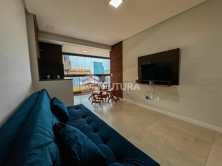 Apartamento 02 Dormitórios em Bombas para Temporada