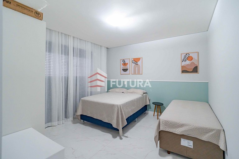 Apartamento frente mar com 3 dormitórios - LA266F
