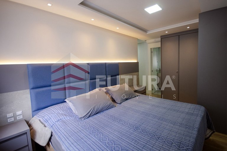 Lindo Apartamento 04 dormitórios Beira Mar em Bombas - Varan