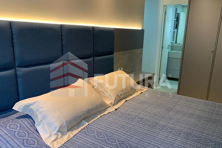 Lindo Apartamento 04 dormitórios Beira Mar em Bombas - Varan