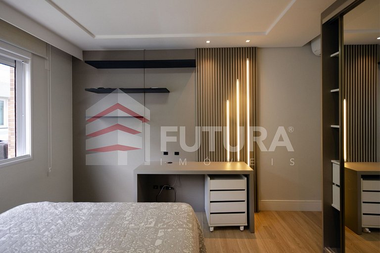 Lindo Apartamento 04 dormitórios Beira Mar em Bombas - Varan