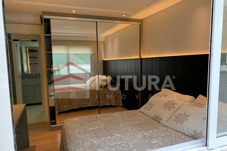 Lindo Apartamento 04 dormitórios Beira Mar em Bombas - Varan