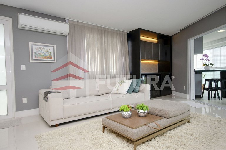 Lindo Apartamento 04 dormitórios Beira Mar em Bombas - Varan