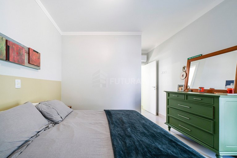 Triplex Beira Mar para 10 pessoas Praia de 4 Ilhas