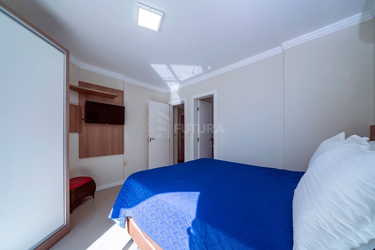 Apartamento Beira Mar com 03 Suítes em Bombas