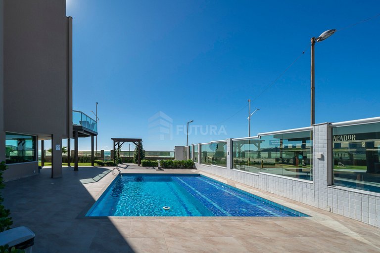 Apartamento Beira Mar com 03 Suítes em Bombas - Athenas